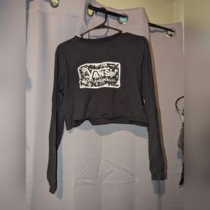 Vans Long Sleeve Crop Top